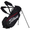 Titleist Jet Black Premium Golf Stand Bag 1 Titleist Jet Black Premium Golf Stand Bag -Golfausrüstungsgeschäft 2020jetblackpremiumstandbagblackred1