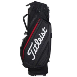 Titleist Jet Black Premium Golf Stand Bag -Golfausrüstungsgeschäft 2020jetblackpremiumstandbagblackred3