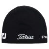 Titleist Merino Tour Performance Golf Beanie -Golfausrüstungsgeschäft 2020merinoperformancebeanieblackwhite1