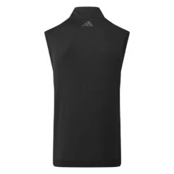 Adidas Elevated 1/4 Zip Golf Vest 7 Adidas Elevated 1/4 Zip Golf Vest -Golfausrüstungsgeschäft Adidas Elevated 1 4 Zip Golf Vest Black IB4542 Back