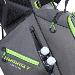 Big Max Dri-Lite Hybrid Summit Golf Stand Bag -Golfausrüstungsgeschäft Big Max Dri Lite Hybrid Summit Golf Stand Bag Charcoal Lime 4