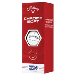 Callaway Chrome Soft Triple Track Golf Balls -Golfausrüstungsgeschäft Callaway 2022 Chrome Soft Triple Track Golf Balls White 4