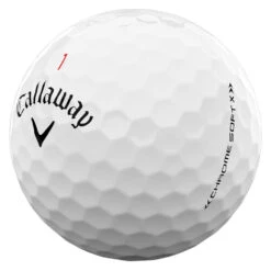Callaway Chrome Soft X Golf Balls -Golfausrüstungsgeschäft Callaway 2022 Chrome Soft X Golf Balls White 3