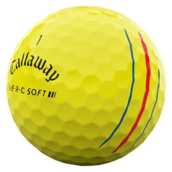 Callaway ERC Soft Triple Track Golf Balls -Golfausrüstungsgeschäft Callaway ERC Soft Triple Track Golf Balls Yellow 3