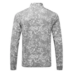 Callaway Camo 1/4 Zip Golf Sweater 7 Callaway Camo 1/4 Zip Golf Sweater -Golfausrüstungsgeschäft Callaway SS22 Camo 1 4 Zip Sweater Flinstone CGKSC0K5 075 SWCAL075 back