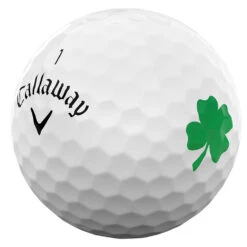 Callaway Supersoft Shamrock Golf Balls -Golfausrüstungsgeschäft Callaway Supersoft Golf Balls Shamrock White 3
