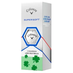 Callaway Supersoft Shamrock Golf Balls -Golfausrüstungsgeschäft Callaway Supersoft Golf Balls Shamrock White 4