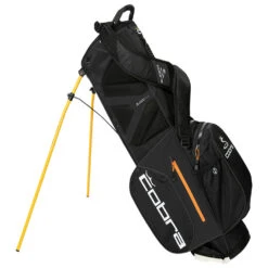 Cobra 2022 Ultradry Pro Waterproof Golf Stand Bag -Golfausrüstungsgeschäft Cobra Ultradry Pro Golf Stand Bag Black Gold Fusion 3