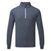 FootJoy ThermoSeries 1/2 Zip Golf Pullover 1 FootJoy ThermoSeries 1/2 Zip Golf Pullover -Golfausrüstungsgeschäft FootJoy AW22 Thermoseries Midlayer Sweater 88812 SWFOO160 S Charcoal Grey Front