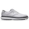 FootJoy FJ Traditions Spikeless 57927 Golf Shoes -Golfausrüstungsgeschäft FootJoy FJ Traditions Spikeless Shoes White Navy 1