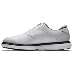 FootJoy FJ Traditions Spikeless 57927 Golf Shoes 11 FootJoy FJ Traditions Spikeless 57927 Golf Shoes -Golfausrüstungsgeschäft FootJoy FJ Traditions Spikeless Shoes White Navy 4