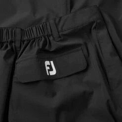 FootJoy HydroLite Waterproof Golf Pants -Golfausrüstungsgeschäft FootJoy AW19 HLV2 Rain Trousers 95057 WPFOO008 Black Detail