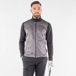 Galvin Green Dason Insula Golf Jacket -Golfausrüstungsgeschäft Galvin Green AW22 DASON G134007 GRANITE GREY BLACK Model 1