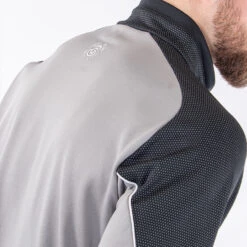 Galvin Green Daxton Insula Golf Pullover -Golfausrüstungsgeschäft Galvin Green AW22 DAXTON G124270 SHARKSKIN BLACK WHITE model 4