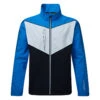 Galvin Green Armstrong Waterproof Golf Jacket 2 Galvin Green Armstrong Waterproof Golf Jacket -Golfausrüstungsgeschäft Galvin Green SS23 Armstrong G120263 Waterproof Jacket WJGAL439 S Blue Navy White Front