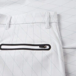 J.Lindeberg Active Argyle Golf Shorts -Golfausrüstungsgeschäft J.Lindeberg SS22 Active Argyl Golf Short P1345071 White Detail