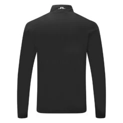 J.Lindeberg Ash Light Packable Golf Wind Jacket -Golfausrüstungsgeschäft J.Lindeberg SS22 Ash Light Packable Golf Jacket GMOW05618 9999 Code WTLIN024 M Black White Back