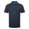 J.Lindeberg Jeff Golf Polo Shirt -Golfausrüstungsgeschäft J.Lindeberg SS23 Jeff Regular Fit Polo GMJT07620 6855 SHLIN180 JL Navy Front