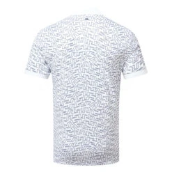 J.Lindeberg Tour Tech Print Golf Polo Shirt 7 J.Lindeberg Tour Tech Print Golf Polo Shirt -Golfausrüstungsgeschäft J.Lindeberg SS23 Tour Tech Reg Fit Print Polo GMJT07644 A035 SHLIN171 Back