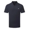 J.Lindeberg Bode Golf Polo Shirt -Golfausrüstungsgeschäft J.Lindeberg GMJT06478 6855 M Bode Regular Fit Polo SHLIN162 JL Navy Front