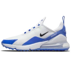 Nike Air Max 270G Golf Shoes -Golfausrüstungsgeschäft Nike Air Max 270 G Golf Shoes White Racer Blue Pure Platinum 3