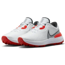 Nike Infinity Pro 2 Golf Shoes 10 Nike Infinity Pro 2 Golf Shoes -Golfausrüstungsgeschäft Nike Golf Infinity Pro 2 Golf Shoes White Black Wolf Grey Picante Red 3