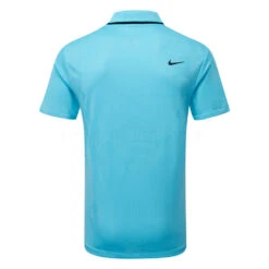 Nike Dry Tour Jacquard Golf Polo Shirt 7 Nike Dry Tour Jacquard Golf Polo Shirt -Golfausrüstungsgeschäft Nike SS23 Dry Tour Jacquard Polo DR5303 416 SHNIK845 S Baltic Blue Black Back