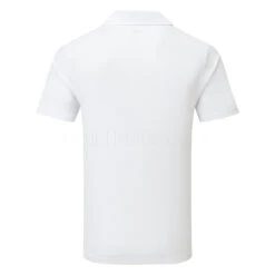 Puma Breakaway Golf Polo Shirt -Golfausrüstungsgeschäft Puma SS22 Breakaway Polo Shirt 535048 05 Code SHPUM600 M Bright White Marina Back