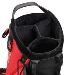 TaylorMade Tour Staff Golf Stand Bag -Golfausrüstungsgeschäft TaylorMade 2023 Tour Stand Bag Red White Black 4