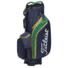 Titleist Cart 14 Shamrock Golf Cart Bag 2 Titleist Cart 14 Shamrock Golf Cart Bag -Golfausrüstungsgeschäft Titleist 2023 Cart 14 Shamrock Golf Cart Navy Green Gold 1