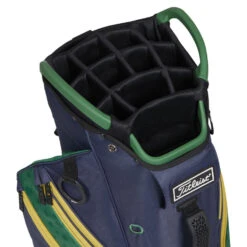 Titleist Cart 14 Shamrock Golf Cart Bag -Golfausrüstungsgeschäft Titleist 2023 Cart 14 Shamrock Golf Cart Navy Green Gold 4