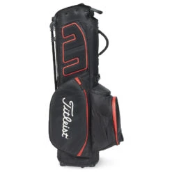 Titleist Players 5 StaDry Golf Stand Bag -Golfausrüstungsgeschäft Titleist 2023 Players 5 Stadry Stand Bag Black Black Red 3