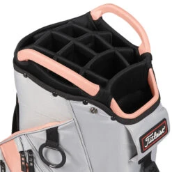 Titleist Cart 14 Lightweight Golf Cart Bag 9 Titleist Cart 14 Lightweight Golf Cart Bag -Golfausrüstungsgeschäft Titleist Cart 14 Lightweight Golf Cart Bag Grey Peach 4