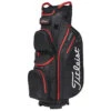Titleist StaDry 14 Golf Cart Bag 1 Titleist StaDry 14 Golf Cart Bag -Golfausrüstungsgeschäft Titleist StaDry 14 Golf Cart Bag Black Black Red 1