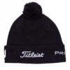 Titleist Tour Pom Pom Golf Beanie -Golfausrüstungsgeschäft Titleist Tour Pom Pom Golf Beanie Navy White 1