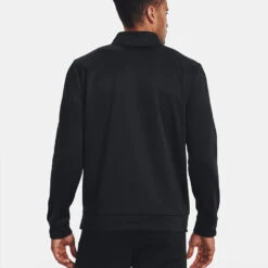 Under Armour Fleece 1/4 Zip Golf Sweater 13 Under Armour Fleece 1/4 Zip Golf Sweater -Golfausrüstungsgeschäft Under Armour AW22 1 4 Zip Sweater 1373358 001 SWUND171 XL Black Black Model 3