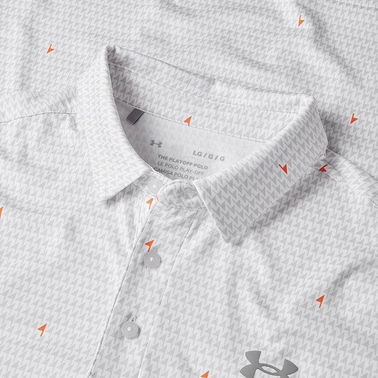 Under Armour Playoff 2.0 Flag Print Golf Polo Shirt 4 Under Armour Playoff 2.0 Flag Print Golf Polo Shirt - Image 2
