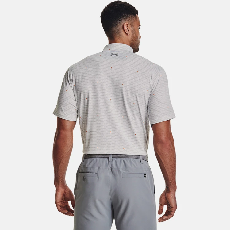 Under Armour Playoff 2.0 Flag Print Golf Polo Shirt 8 Under Armour Playoff 2.0 Flag Print Golf Polo Shirt - Image 6