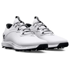 Under Armour Charged Draw 2 Golf Shoes 8 Under Armour Charged Draw 2 Golf Shoes -Golfausrüstungsgeschäft Under Armour Charged Draw 2 Golf Shoes White White Black 3
