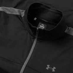 Golfausrüstungsgeschäft -Golfausrüstungsgeschäft Under Armour SS23 Storm Midlayer FZ Sweater 1377399 001 SWUND199 S Black Black Pitch Grey Detail