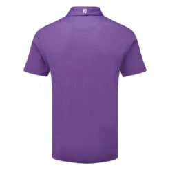FootJoy Stretch Pique Solid Golf Polo Shirt 10 FootJoy Stretch Pique Solid Golf Polo Shirt -Golfausrüstungsgeschäft footjoy pique ss shirt ath 91820 purple back
