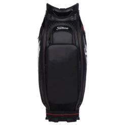 Titleist Jet Black Golf Tour Staff Bag 10 Titleist Jet Black Golf Tour Staff Bag -Golfausrüstungsgeschäft jetblackstafftourbagblackred3