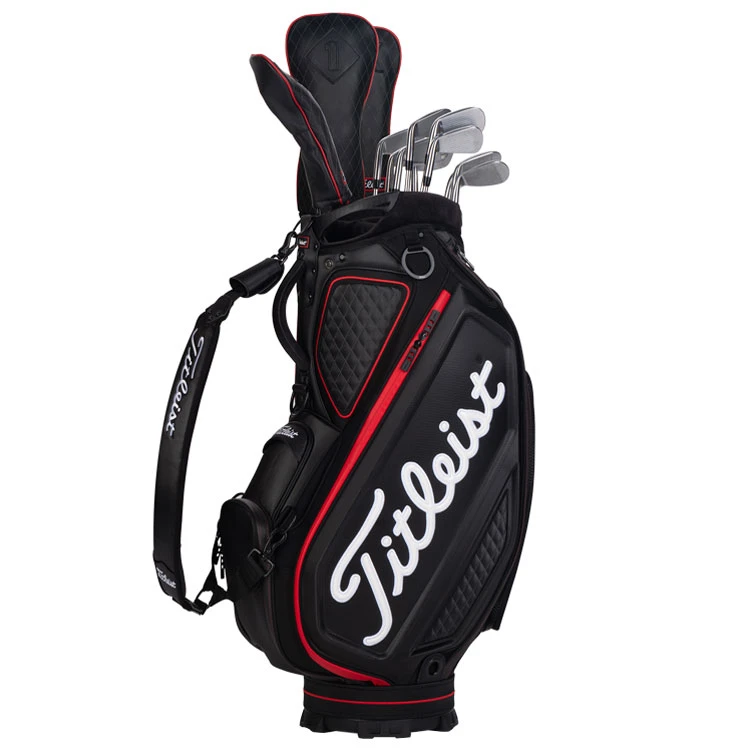 Titleist Jet Black Golf Tour Staff Bag 8 Titleist Jet Black Golf Tour Staff Bag - Image 6